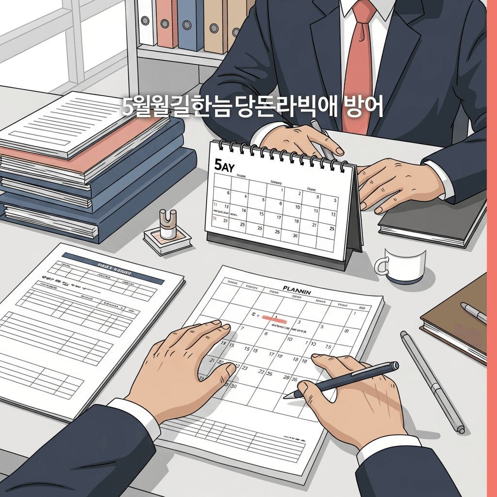 5월 종소세 신고 전 준비 체크리스트 대표 일러스트